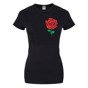 Rose Design – Black