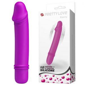 Silicone Double Head Wand Woman Clitoris Handy Oral Sex Toy